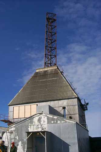 pad 3 building outside