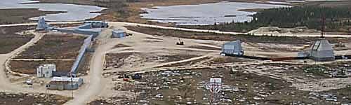 Churchill range from overhead