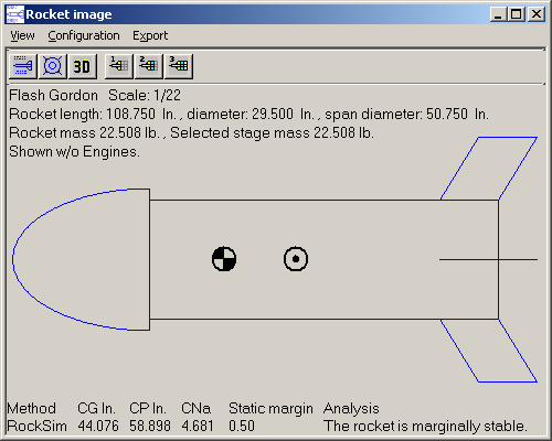 RockSim analysis