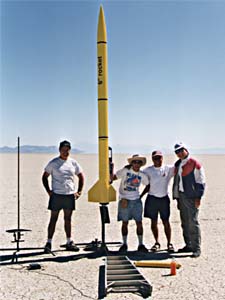 Generic Rocket crew at the launch pad